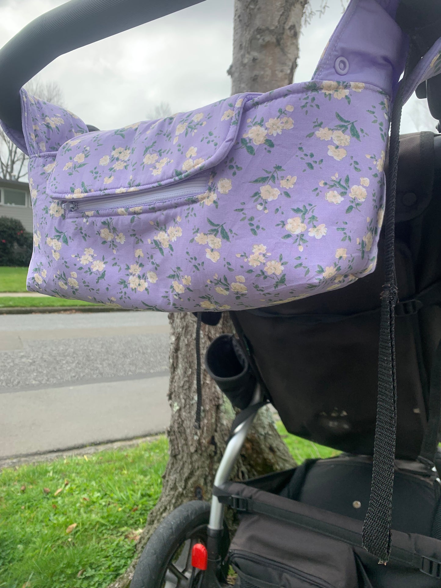 Pram Caddy - Lilac