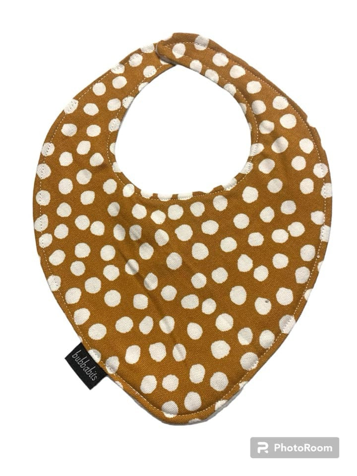 Dribble Bib -  Mustard Spot