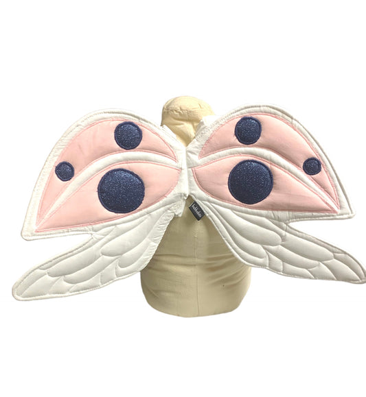 Lady bug wings - Baby pink & Navy