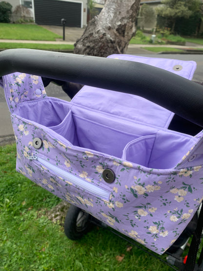 Pram Caddy - Lilac