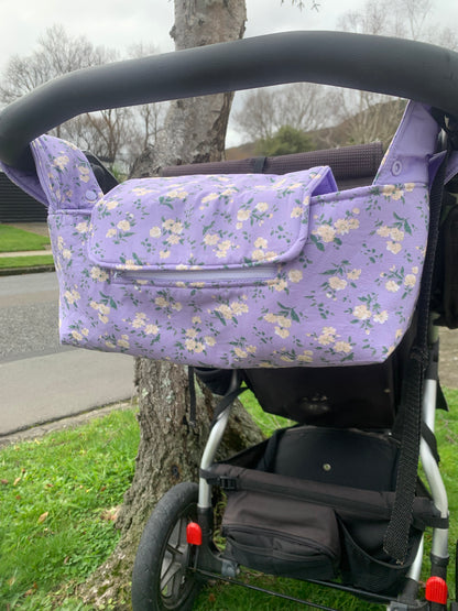 Pram Caddy - Lilac