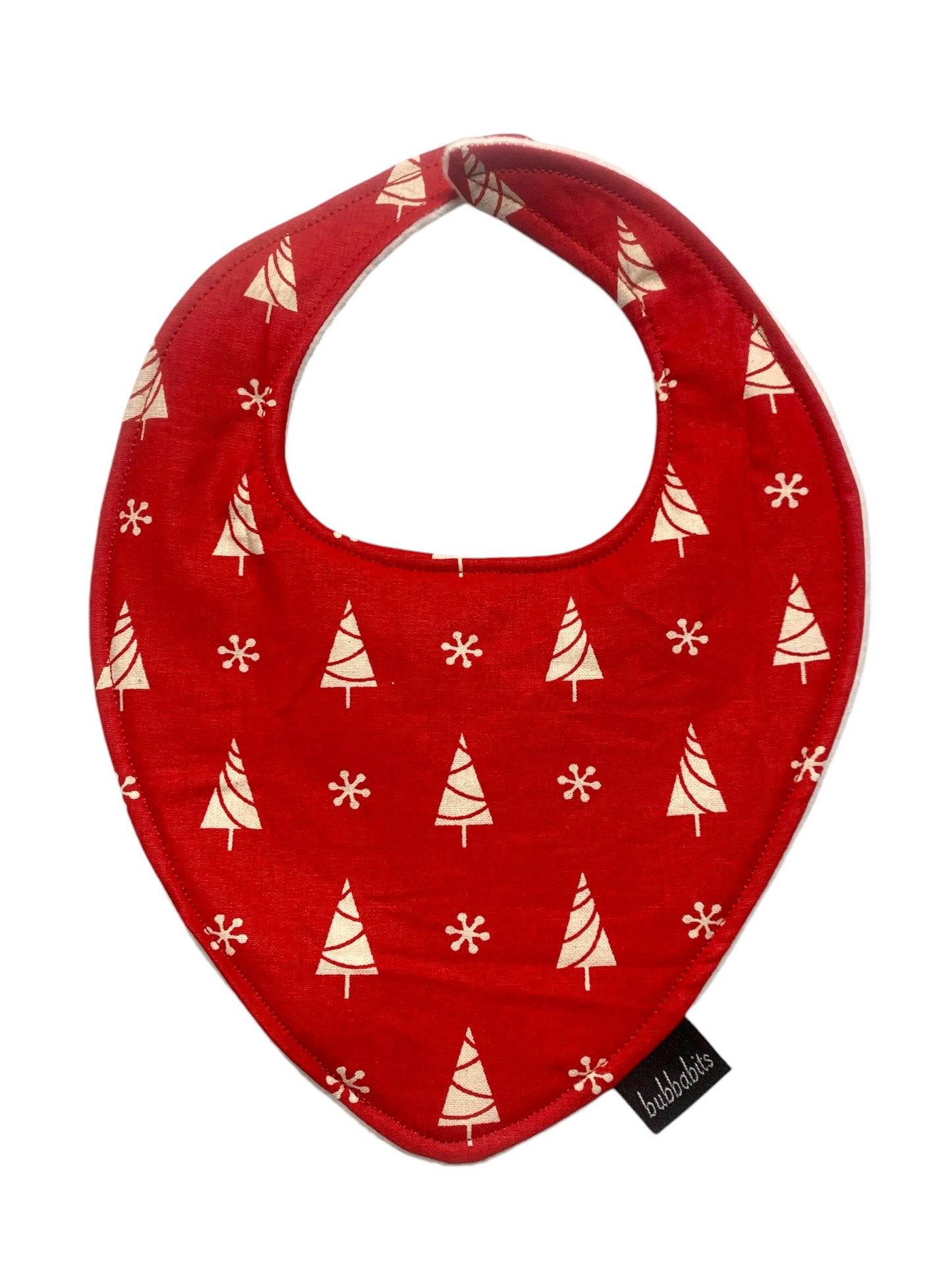 Dribble Bib - Christmas Trees