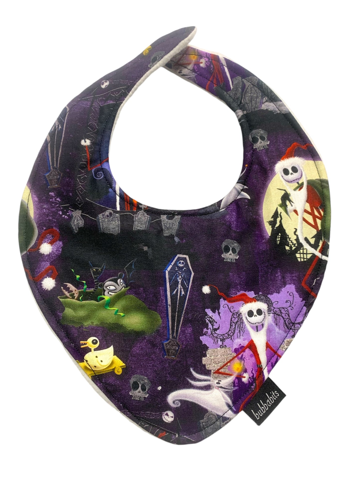 Dribble Bib - Skellington Christmas