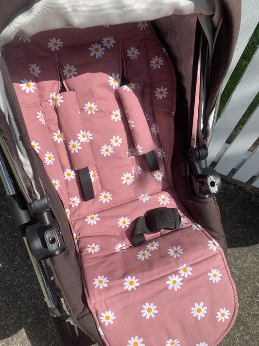 Universal Fit Pram Liners - Dusty Daisy