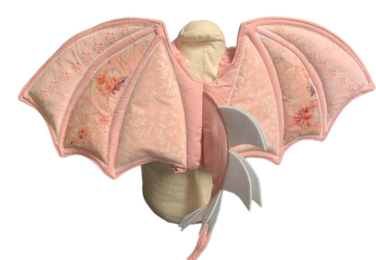 Dragon Wings - Baby Pink Florals