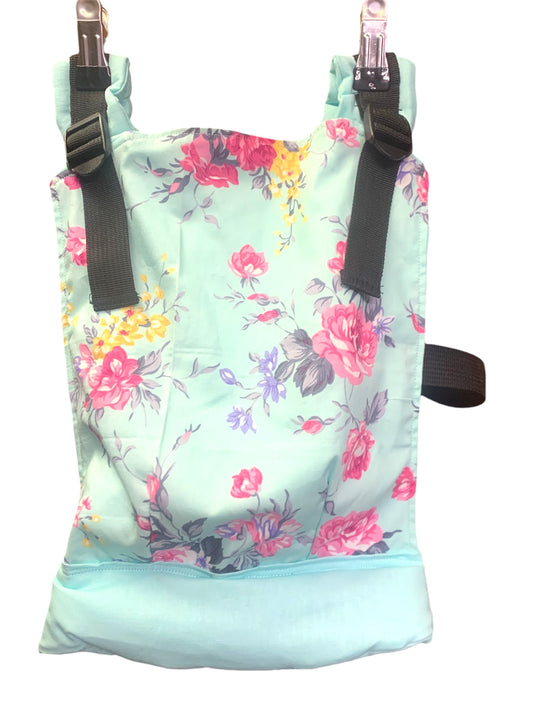 Doll Carrier - FiFi mint floral