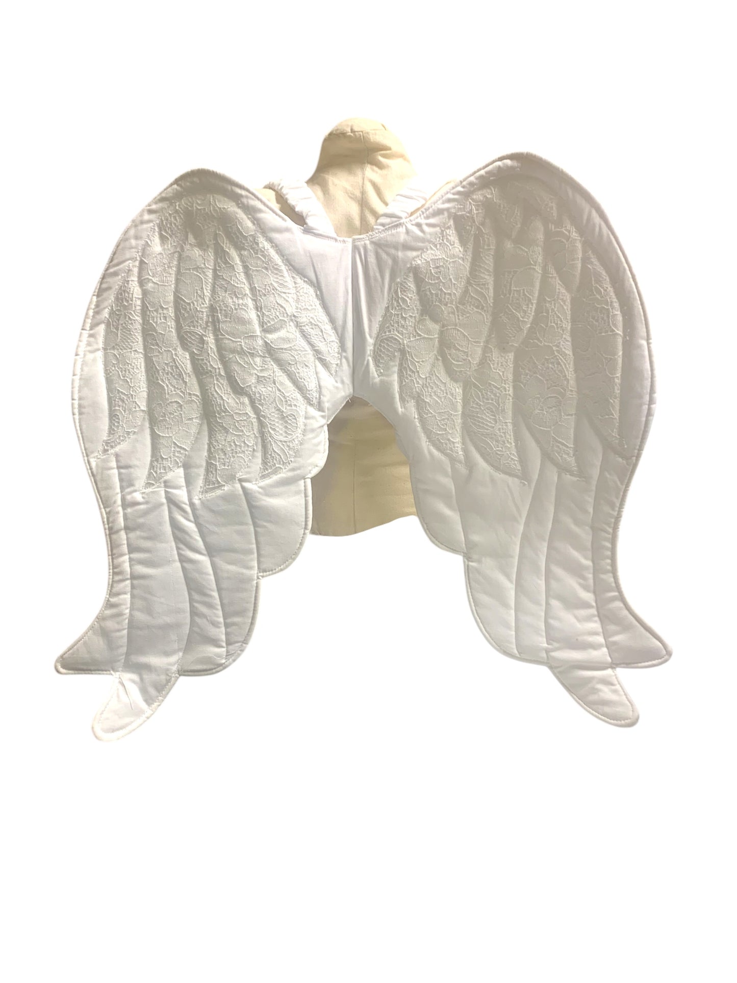 Angel wings - White Lace