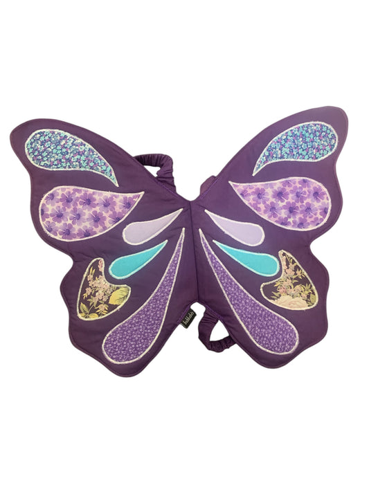 Fairy/ butterfly Wings -  purple Florals